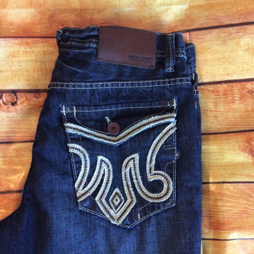 MEK DNM Men’s Nessonas Relaxed Straight Sz 33 #127